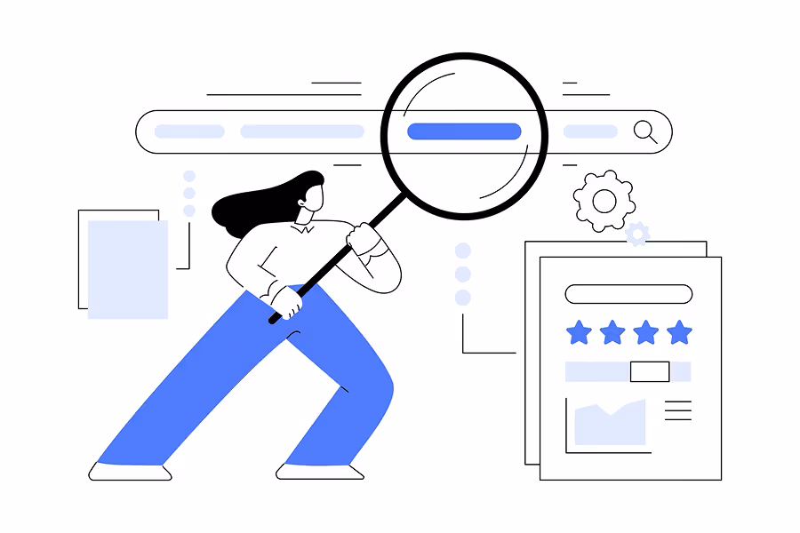 Graph showing performance tracking within analytics reporting.