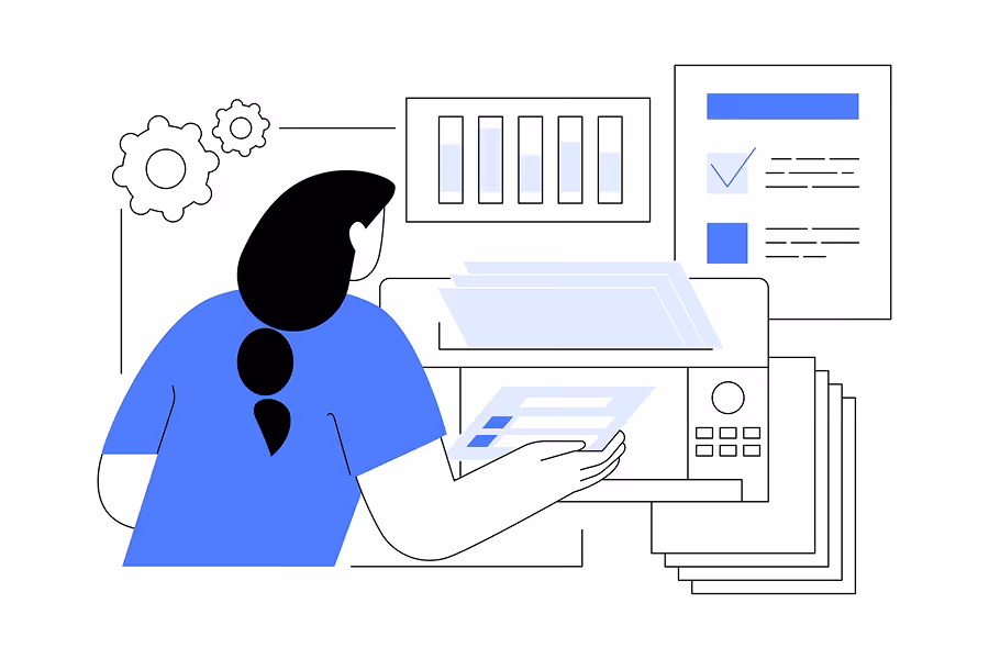 Illustration demonstrating UX and conversion enhancements.