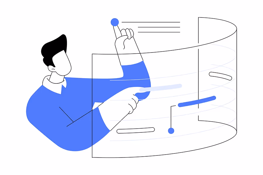 Paid media workflow diagram showing targeting and execution.